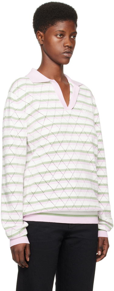 Džemper We11done We11done Striped Knit Polo Shirt Višebojno | WD-KT0-24-639-U-LP, 1