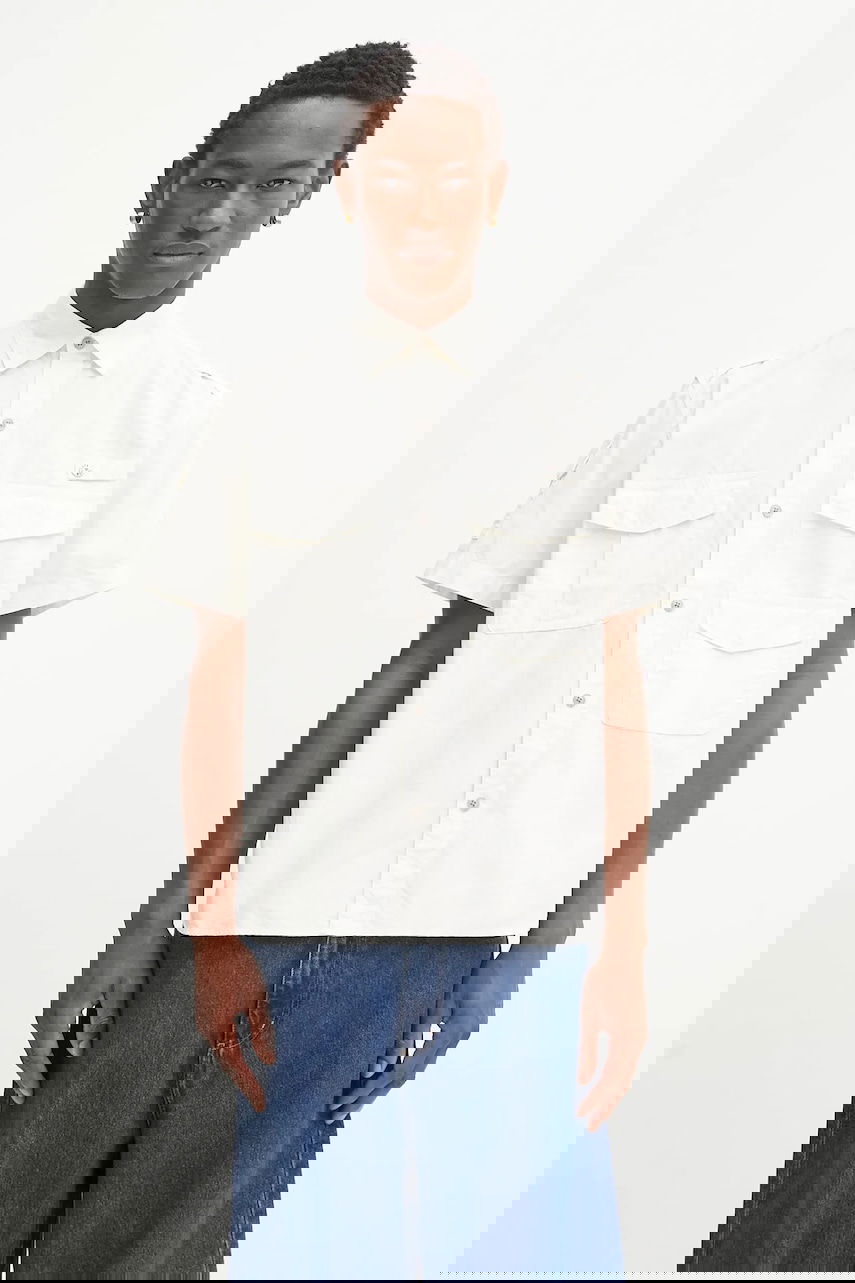 Košulja Human Made Human Made Woven Shirt Bijela | HM29SH020, 0