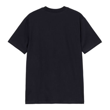 Majica kratkih rukava Carhartt WIP Short Sleeve Solar Chrome Script T-Shirt WIP Tamnoplava | I035205_9, 1