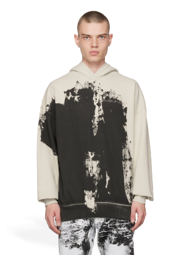 Dukserice A-COLD-WALL* Off-White & Black Print Bež | ACWMW086