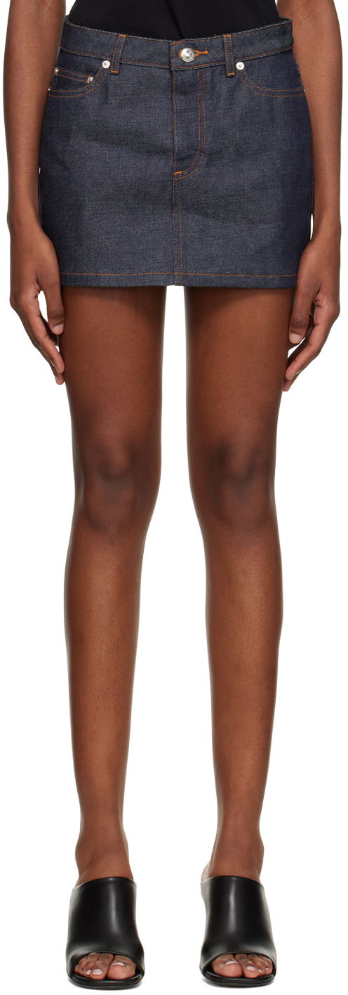 Suknja A.P.C. Denim Mini Skirt Plava | CODBS-F06093