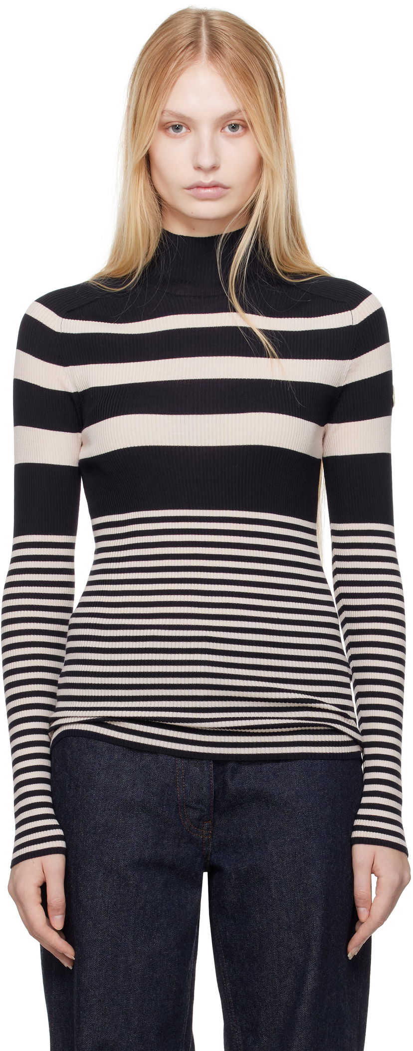 Džemper Moncler Moncler Striped Wool Turtleneck Višebojno | K10939F00002M1180