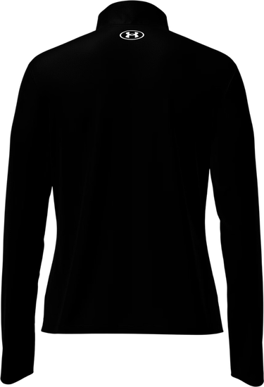 Dukserice Under Armour Long-sleeved UA Tech Wordmark Tape ½ Zip Pullover Crna | 6005100-004, 1