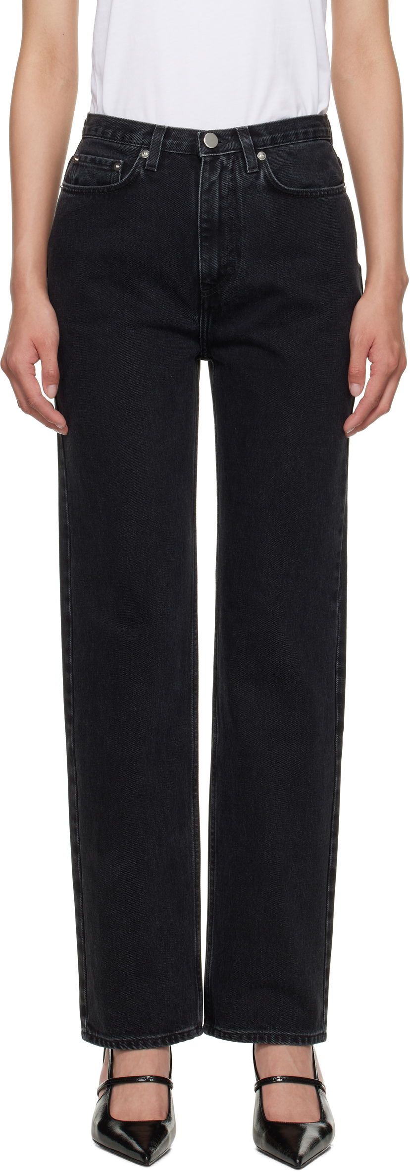 Jeans Loulou de Saison Loulou de Saison Jude Jeans Crna | JUDE