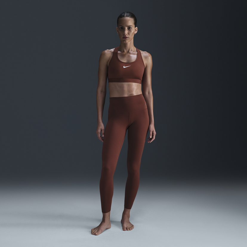 Tajice Nike Zenvy High-Waisted Leggings Smeđa | DQ6013-218