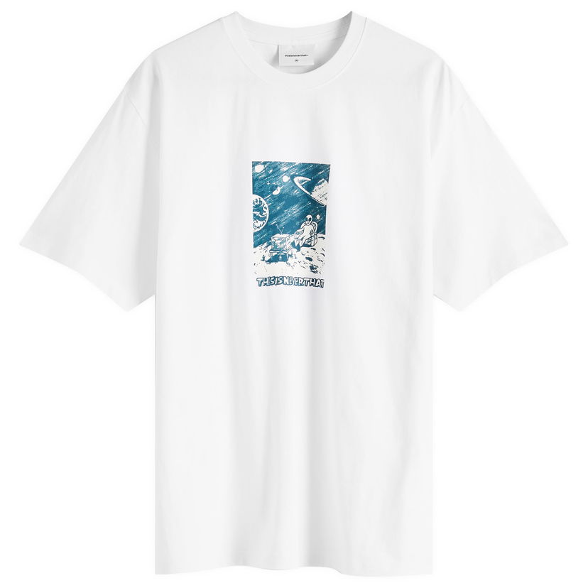 Majica kratkih rukava thisisneverthat thisisneverthat Outer Space Graphic T-Shirt Bijela | TN251TTSST05-WHT