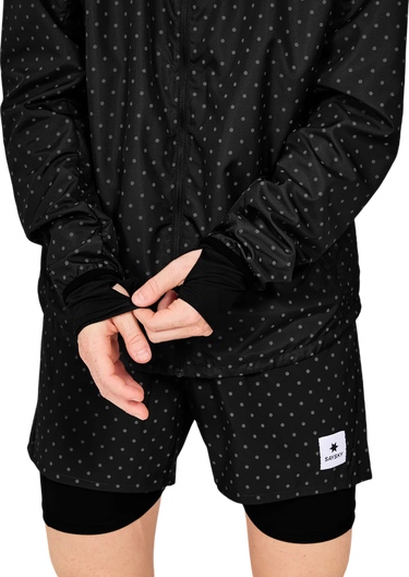 Vjetrovka Saysky Saysky Reflective Polka Blaze Hooded Jacket Crna | mmrja02c1018, 2