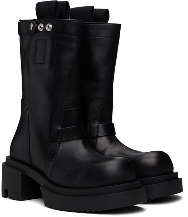 Odjeća Rick Owens Rick Owens Hollywood Low Bogun Pull-On Boots Crna | RU01E5804 LOO, 3