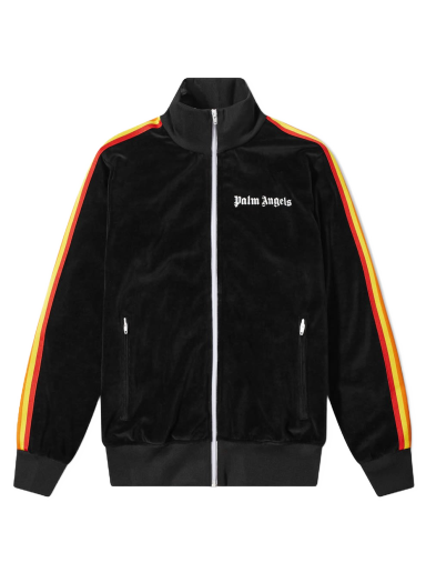Jakna Palm Angels Rainbow Taped Track Jacket Crna | PMBD001C99FAB0021001