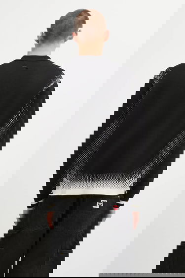 Košulja Filling Pieces Filling Pieces Knit Rugby Shirt Crna | 422571500243, 2