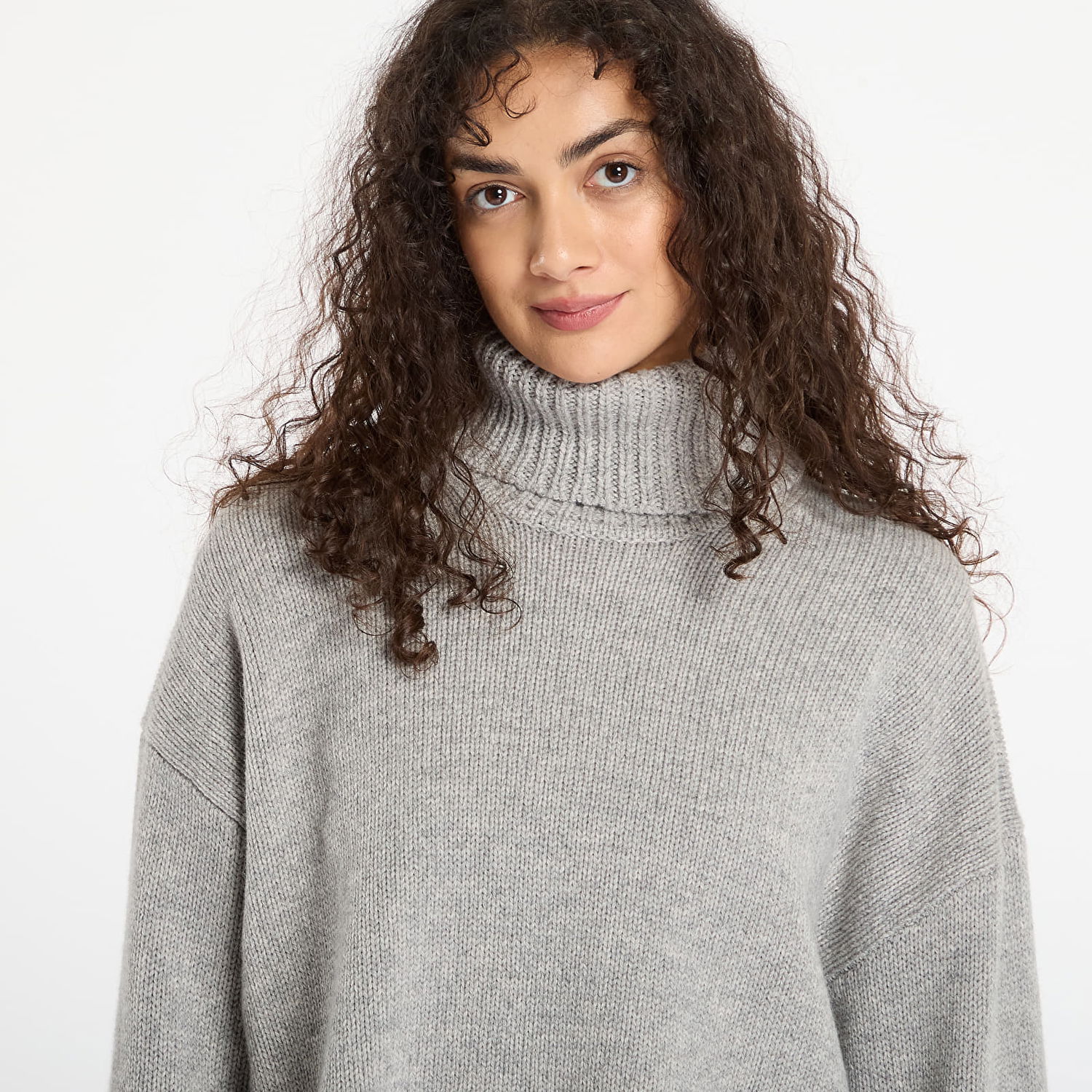 Džemper Samsoe Samsoe Sakeiku Turtleneck Sweater Siva | F24400069_CLR000337, 1