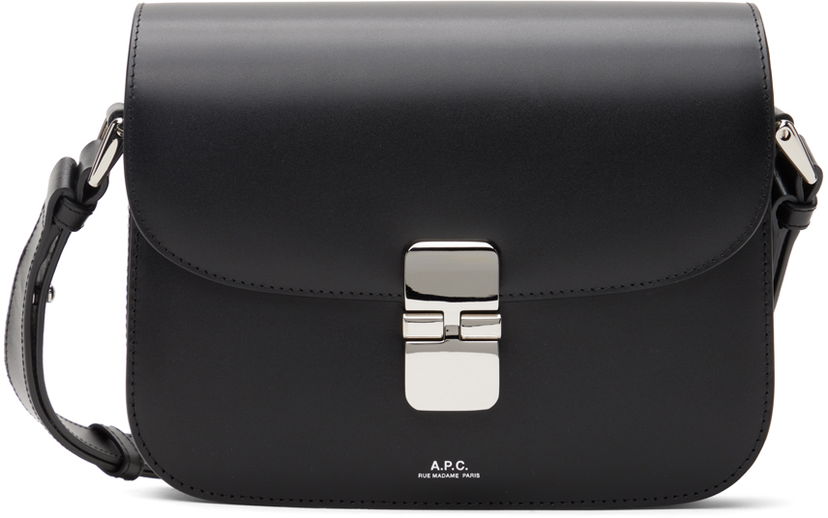 Torba za rame A.P.C. Grace Small Bag Crna | PXBVN-F61413