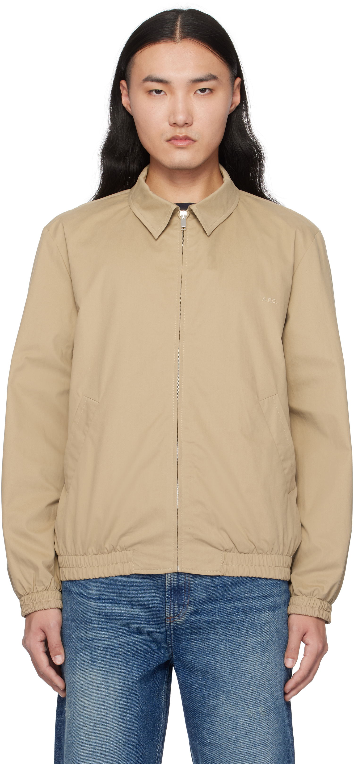Bomber jakna A.P.C. Bomber Jacket Bež | COGZR-H02922, 0