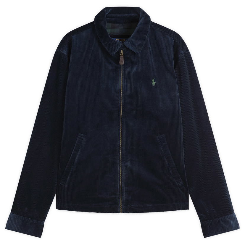 Vjetrovka Polo by Ralph Lauren Corduroy Windbreaker Jacket, Size Large Tamnoplava | 710968125006-NVY