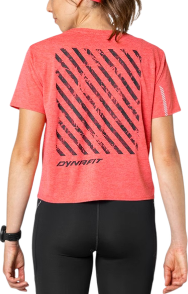 Crop top Dynafit Dynafit Trail T-Shirt Crvena | 08-0000071915-6171, 1