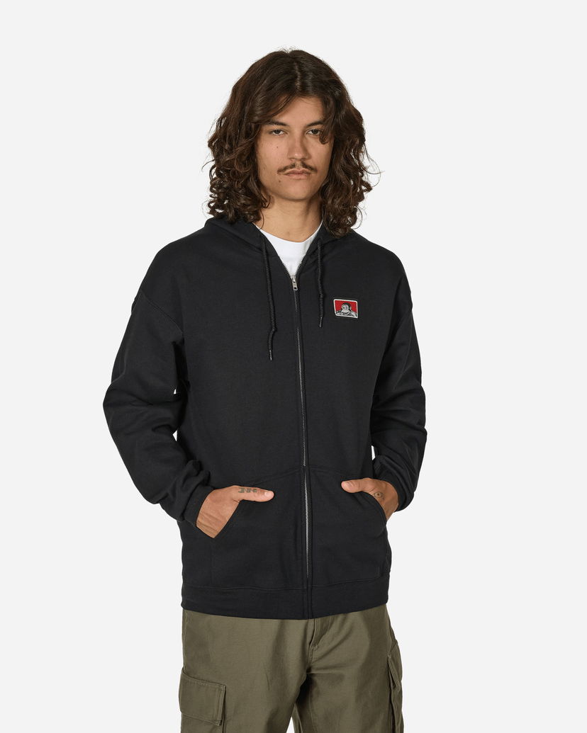 Dukserice Ben Davis Full Zip Hoodie Crna | BEN9034 001