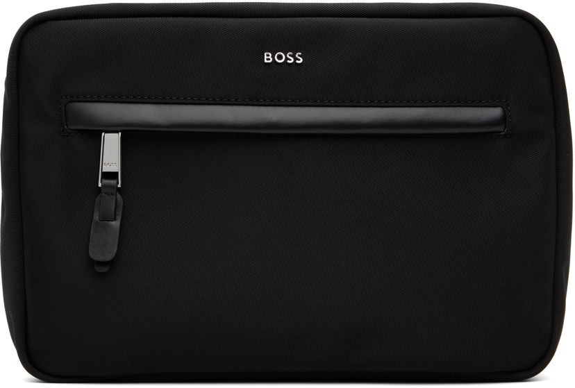 Putna torba BOSS BOSS Logo Hardware Pouch Crna | 50548007