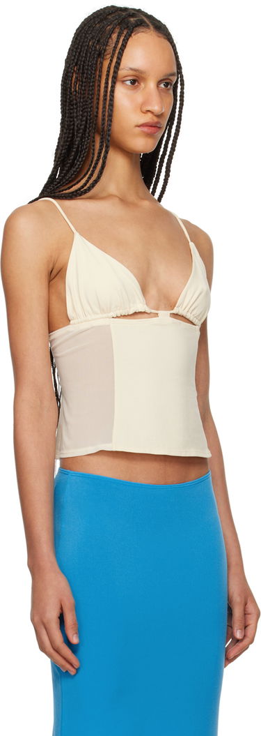 Grudnjak Miaou Miaou Ellie Cutout Tank Top Bež | 7113JRBCRM, 1