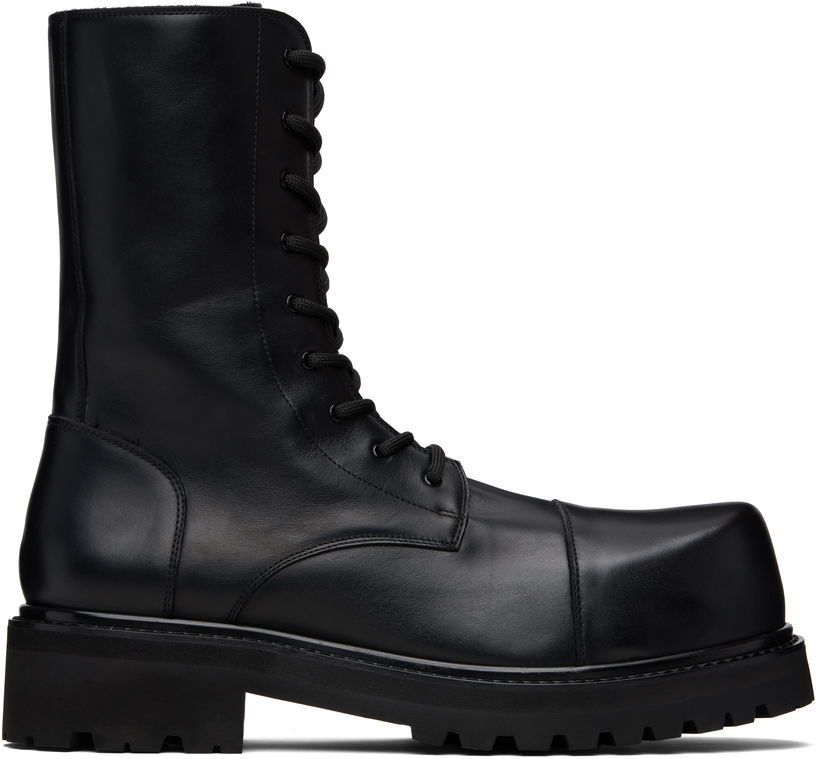 Tenisice i cipele VETEMENTS VETEMENTS Stomp Compact Boots Crna | UH76BT800B