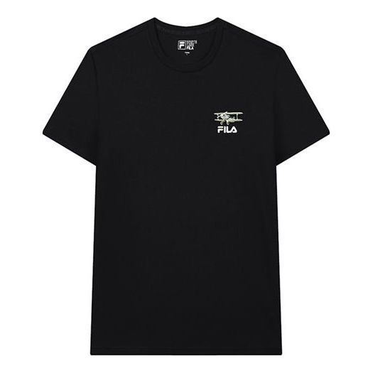 Majica kratkih rukava FILA Graphic Print Tee Crna | F11M138151F-BK