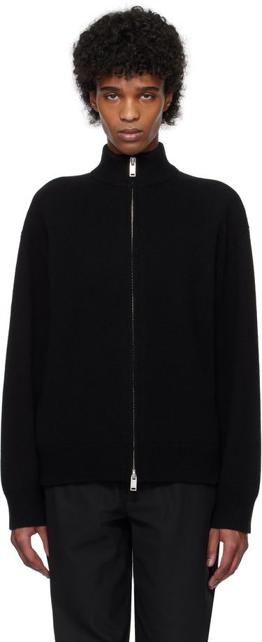 Džemper Han Kjøbenhavn Han Kjobenhavn Zip-Up Sweater Crna | M-134368, 0