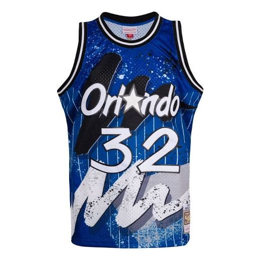 Majica bez rukava Mitchell & Ness NBA Orlando Magic Swingman Jersey Plava | TFSM1253-OMA94SONBLUE