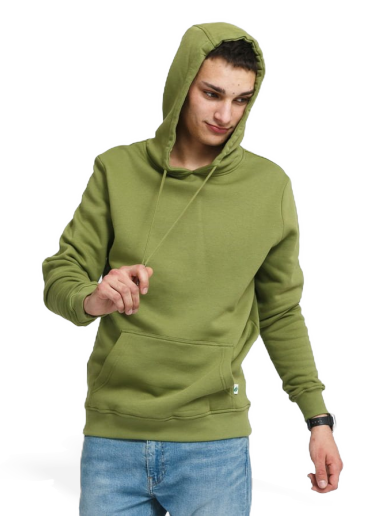 Dukserice Urban Classics Organic Basic Hoody Zelena | TB3086 green