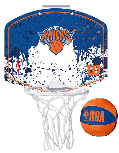 Sportska oprema Wilson Tennis New York Knicks NBA Team Mini Hoop Plava | wtb1302ny