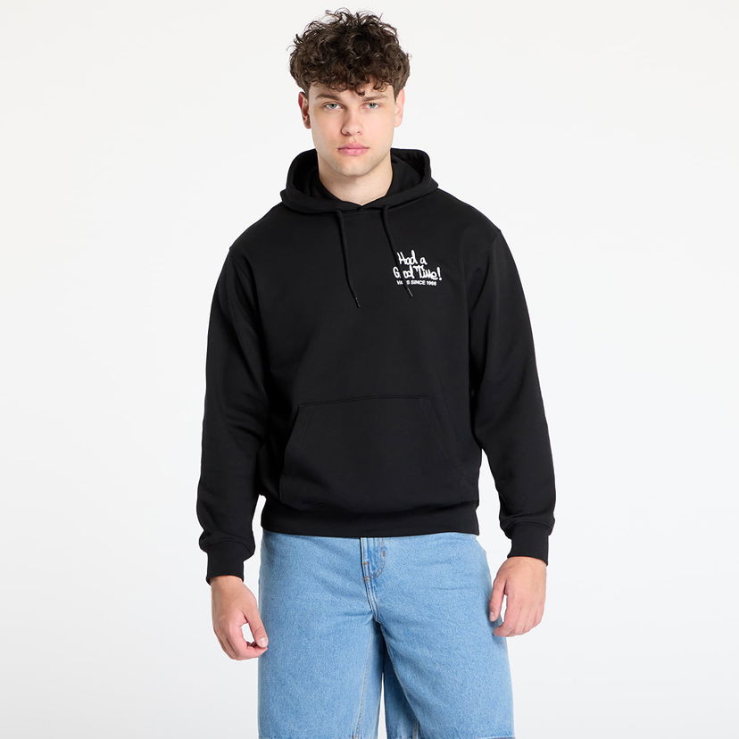 Dukserice Vans Vans Good Times Pullover Hoodie Crna | VN000M1RBLK1