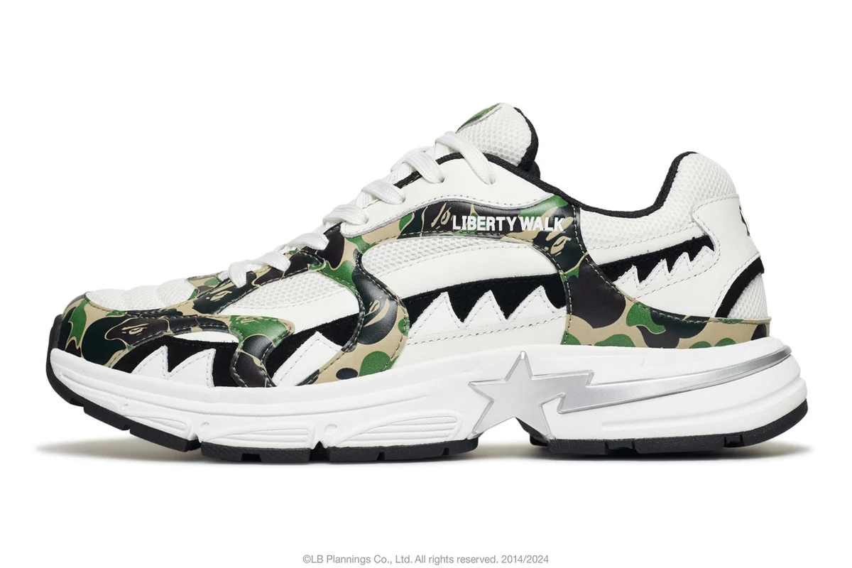 Tenisice i cipele BAPE LBWK Shark Sta Bijela | 0ZXSHM191922N, 0
