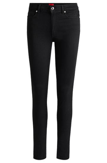 Jeans BOSS Skinny Fit Stretch Denim Jeans Crna | 50522436