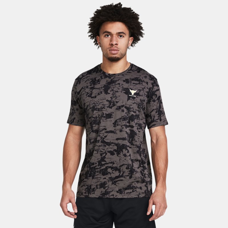 Majica kratkih rukava Under Armour Project Rock Payoff Kurzarm-Shirt Siva | 1383194-176
