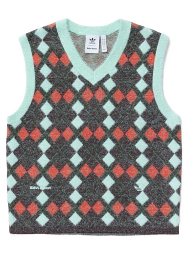 Džemper adidas Originals x Wales Bonner Knit Vest Zelena | IB3259