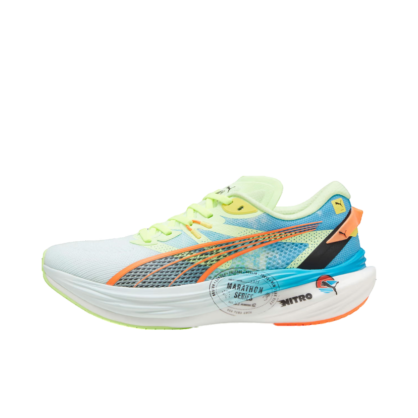 Trčanje Puma Deviate NITRO 3 Marathon Series Bijela | 310195-01