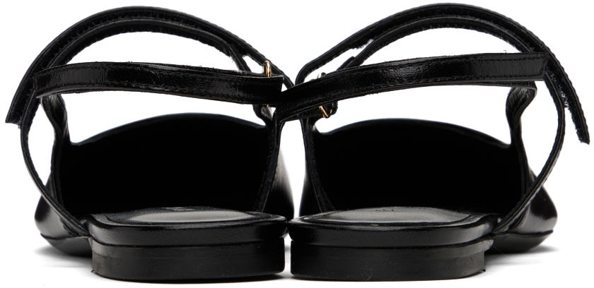 Odjeća BY FAR BY FAR Jess Slingback Ballerina Flats Crna | 22SSJESFBLGLS, 1