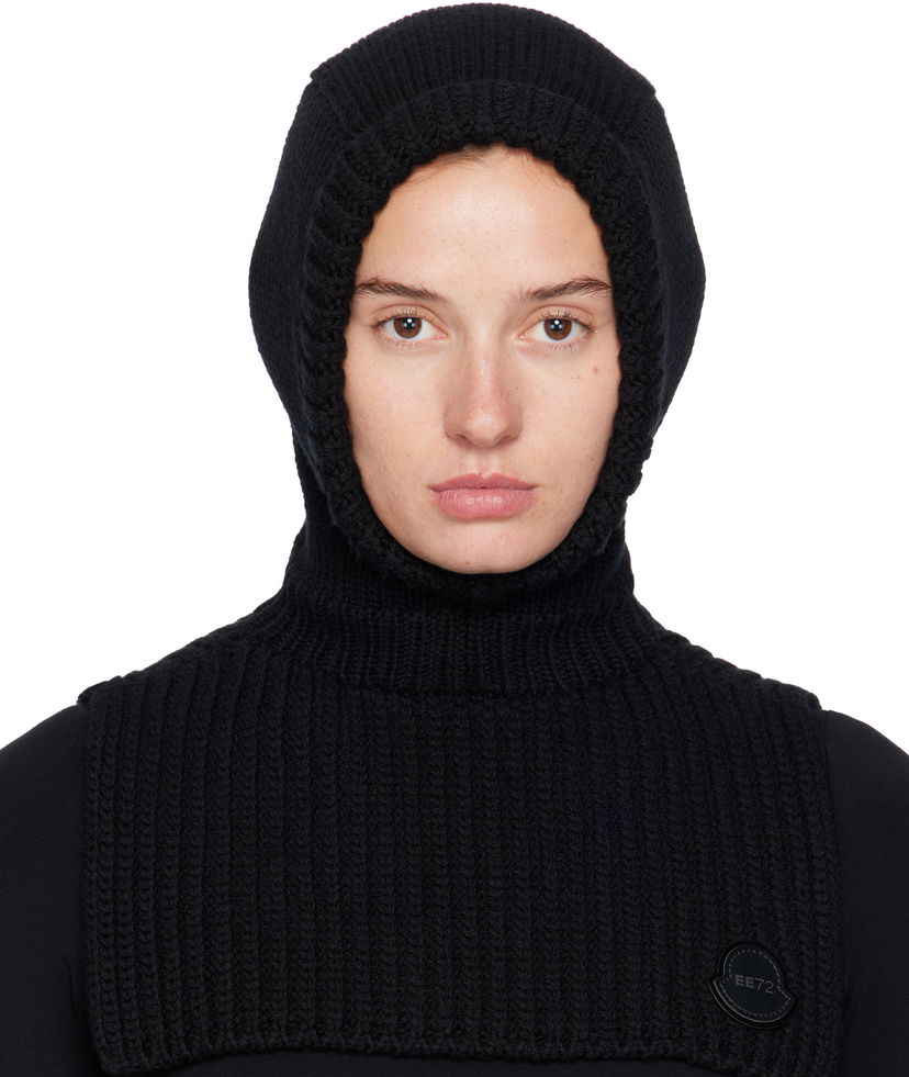 Šešir Moncler Wool Balaclava from Moncler Genius x EE72 Collection Crna | K24033G00001M6727