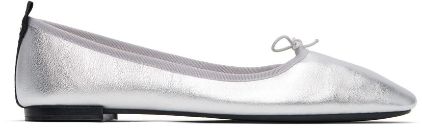 Odjeća Repetto Repetto Garance Square-Toe Ballerina Flats Metalik | V4210VEM