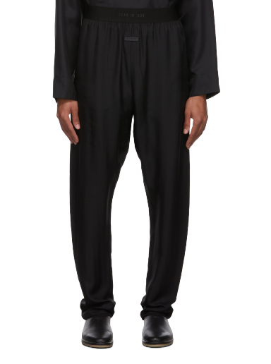 Trenirka Fear of God Silk Lounge Pants Crna | FG40LW-001VIS