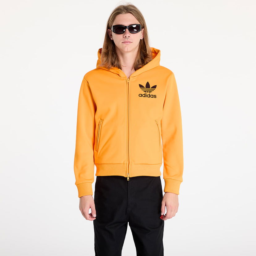 Dukserice adidas Originals Wales Bonner x Track Hoodie Orange Narančasta | JJ2938