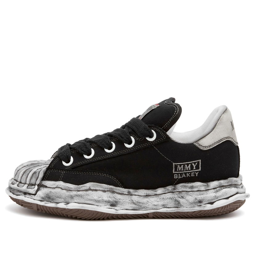 Tenisice i cipele Maison MIHARA YASUHIRO Blakey Puffer Original Sole Canvas Crna | A14FW739-BK