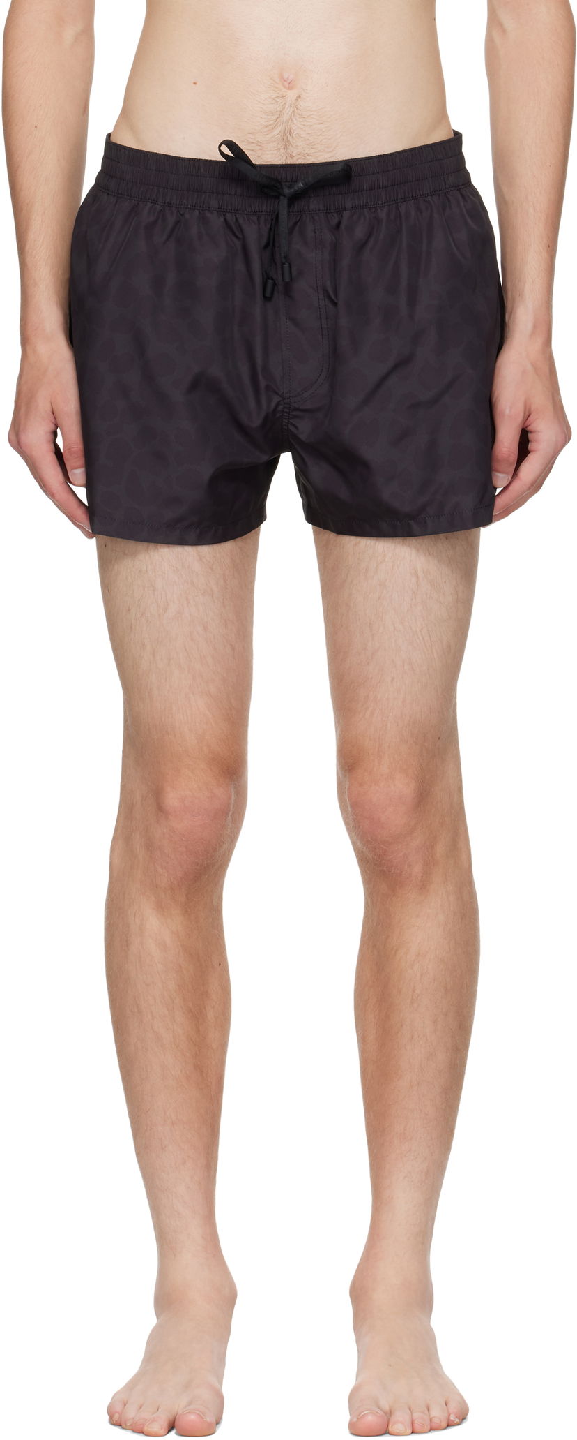 Kupaći kostimi Balmain Balmain Leopard Swim Shorts Crna | BWB711710