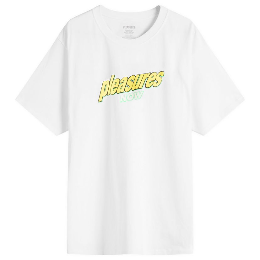 Majica kratkih rukava Pleasures Quench Graphic T-Shirt, Size Large Bijela | P25SU043-WHT