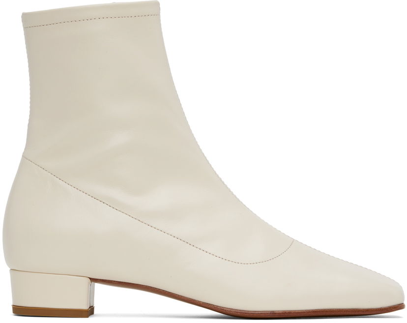 Odjeća BY FAR BY FAR Este Ankle Boots Bijela | 16605-07-EBWHTL