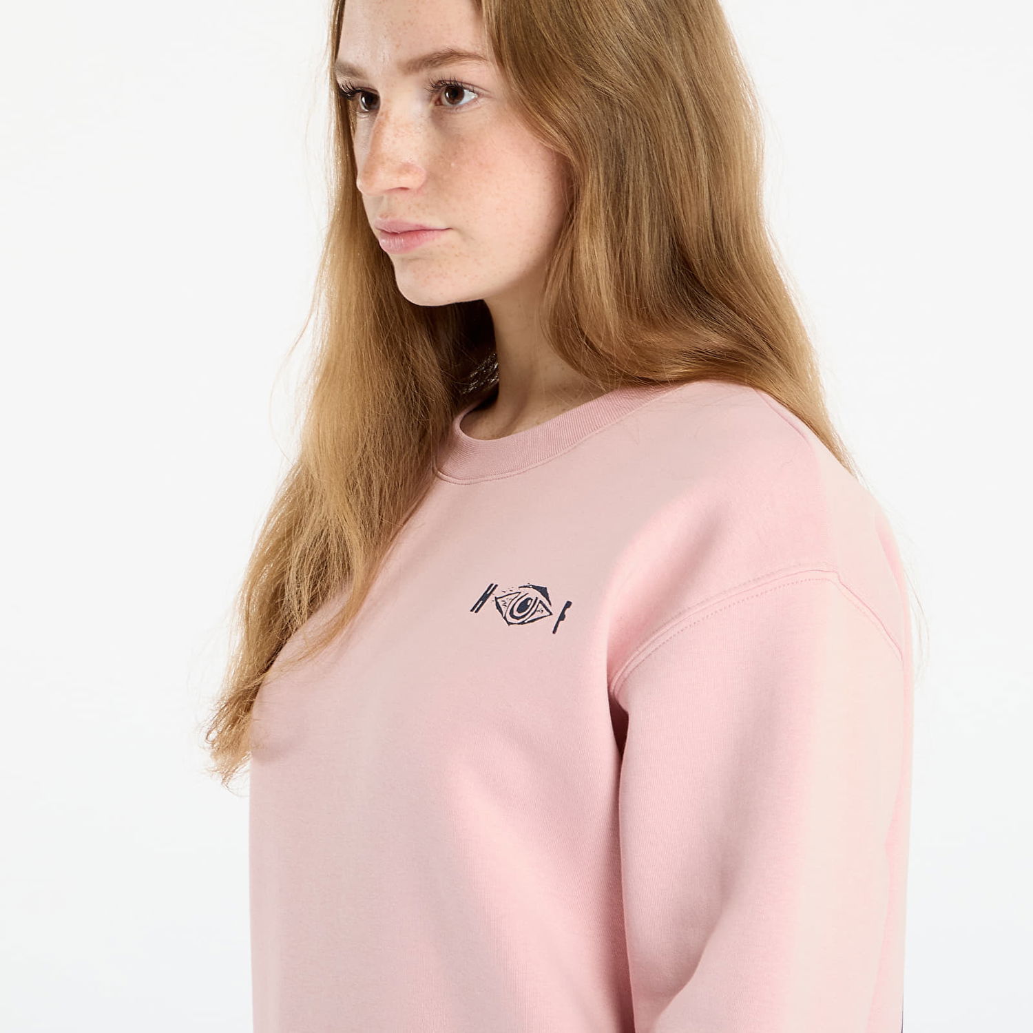 Dukserice Horsefeathers Chandra Crewneck Sweatshirt Ružičasta | SW950A, 1