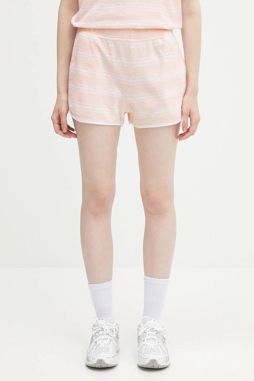 Kratke hlače Sporty & Rich Sporty & Rich Src Terry High Waist Shorts Ružičasta | SH013620302ST65
