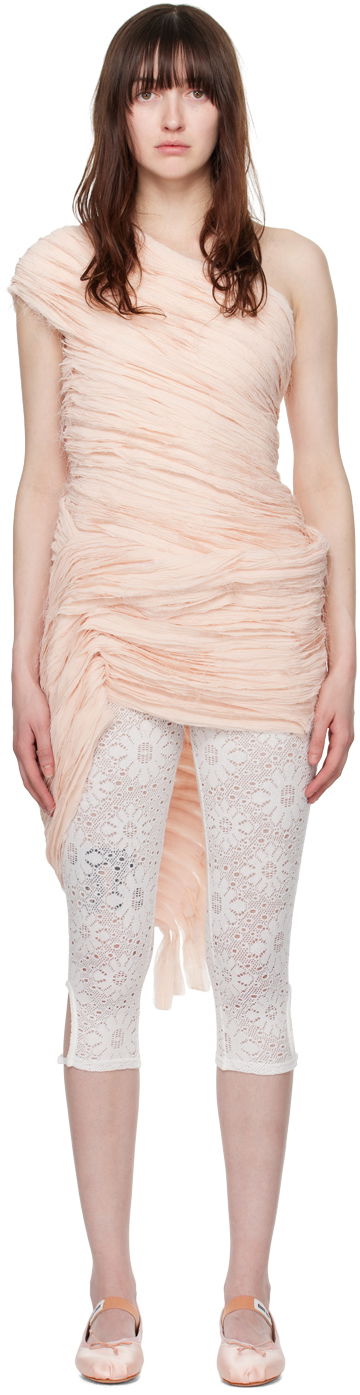 Haljina Collina Strada Collina Strada Whirl Draped Minidress Ružičasta | XX4008