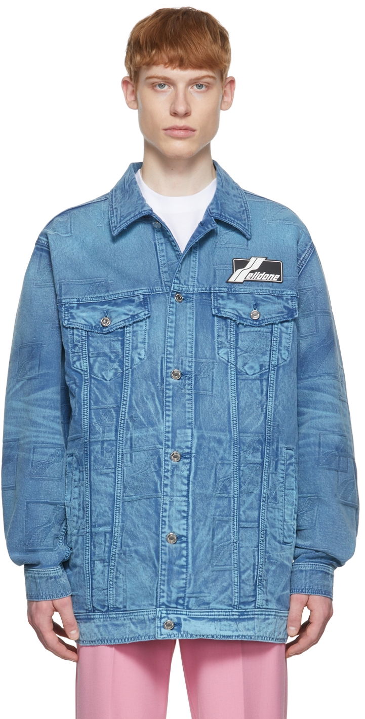 Jakna We11done Denim Jacket Plava | WD-DJ1-22-366-U-BL