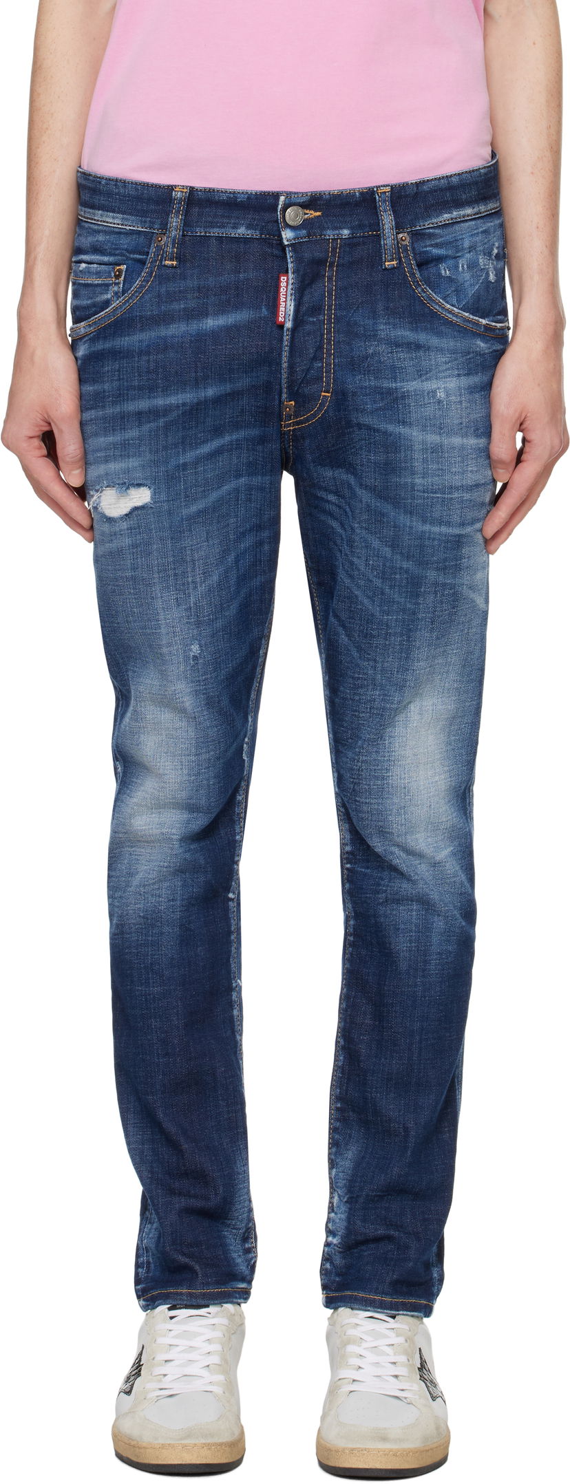 Jeans DSQUARED2 Skater Jeans Plava | S74LB1574_S30342