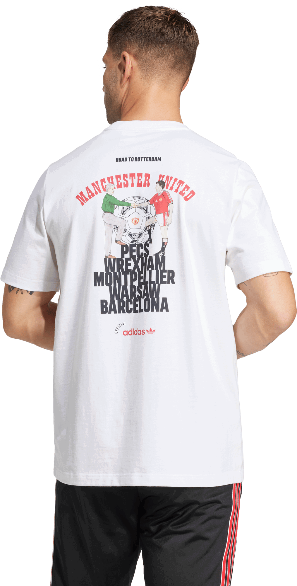 Majica kratkih rukava adidas Performance Manchester United '91 T-Shirt Bijela | JC9389, 1