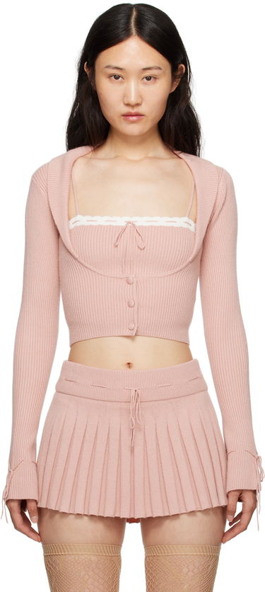Džemper GUIZIO Guizio Cielo Knit Cardigan Ružičasta | H23620S020, 0